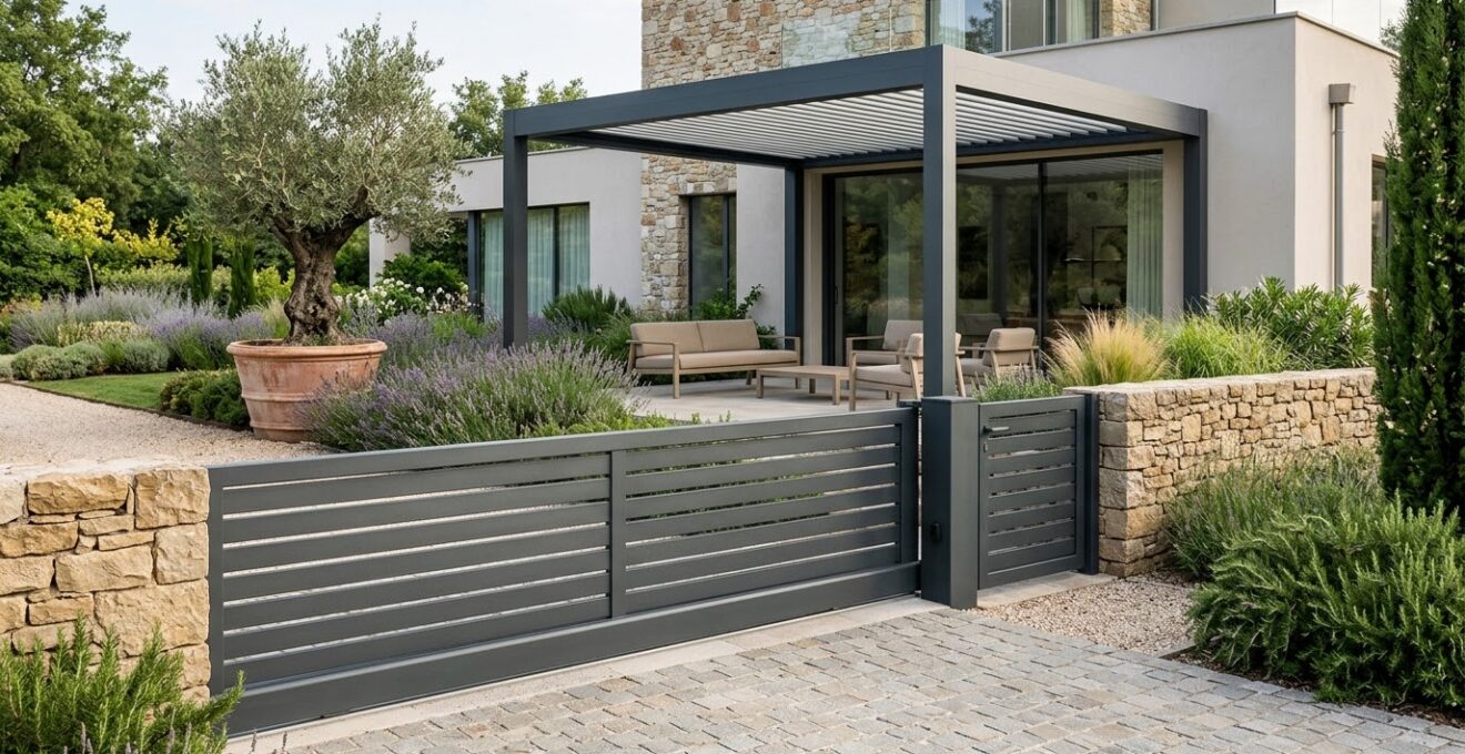 Aménagements extérieurs en aluminium